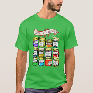 Jelly van de Month Club Funny Kerstmis T-shirt