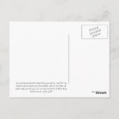 Jellybean John 6:27 Carte postale (Dos)