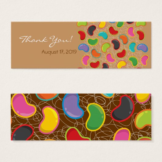 Jellybeans amusants Fête d'anniversaire do-it-your (Devant & derrière)