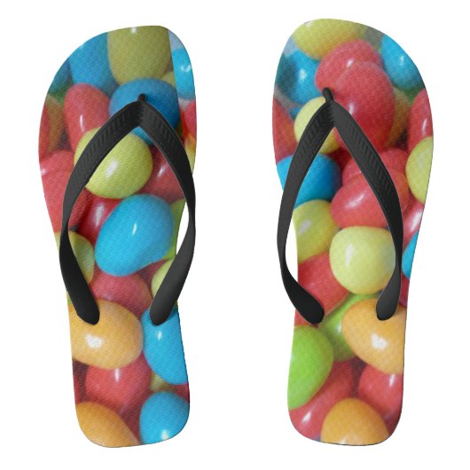 Jellybeans colorés Paire de tongs (Semelle)