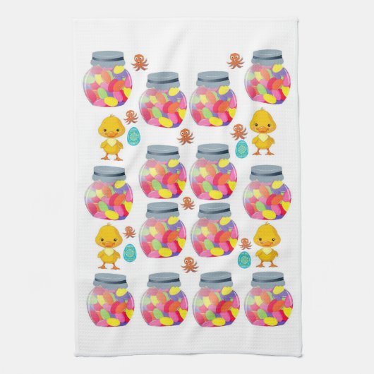 Jellybeans Kitchen Hand Towel Theedoek (Verticaal)