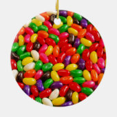 Jellyboon snoep kerstversiering keramisch ornament (Achterkant)