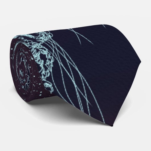 Jellyfisch Stropdas (Opgerold)