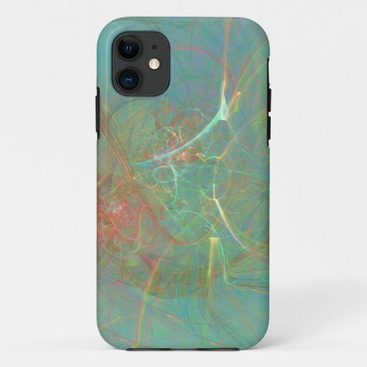 Jellyfish Art abstrait iPhone 5 coque (Dos)