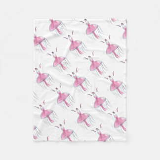 Jellyfish Ballerina - Bridgette Fleece Deken