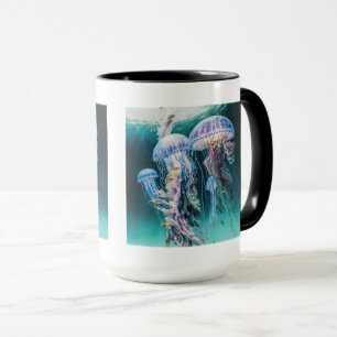 Jellyfish Combo Mok, 15 oz Mok