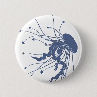 Jellyfish de Star Bringer Pin Back Button