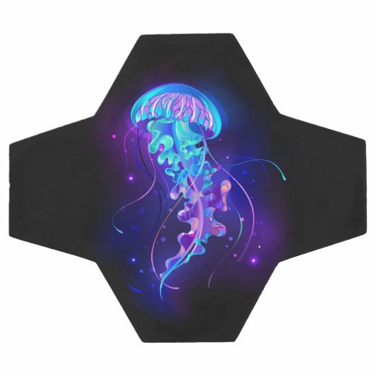 Jellyfish éclatante couleur (Plat)