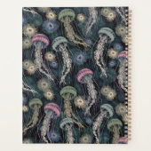 Jellyfish et anémones éthériques en Turquoise et r (Dos)