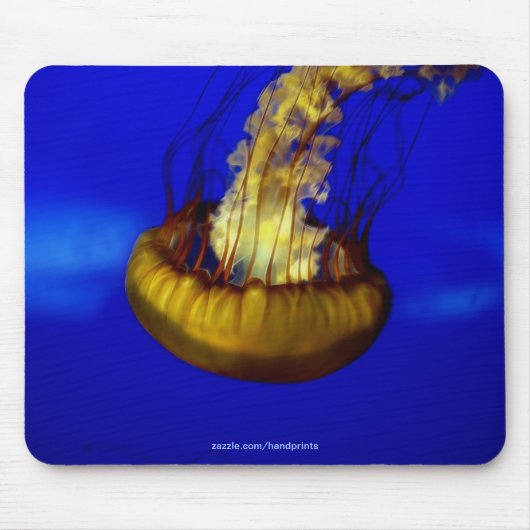 Jellyfish Mousepad Muismat (Voorkant)