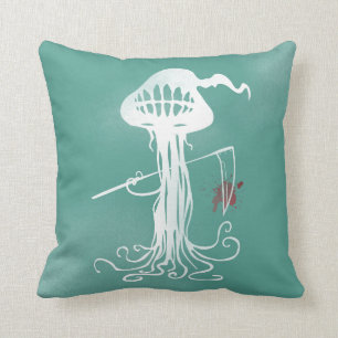 Jellyfish Ocean Scyhe Pillow Kussen