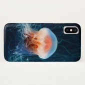 Jellyfish Onderwater - Donkere gloed Case-Mate iPhone Case (Achterkant (horizontaal))