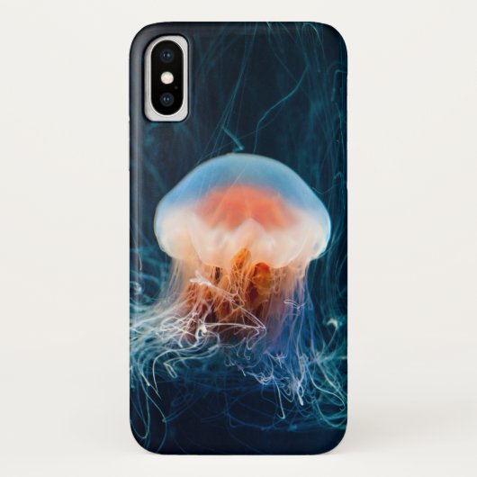 Jellyfish Onderwater - Donkere gloed Case-Mate iPhone Case (Achterkant)