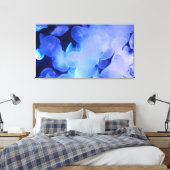 JELLYFISH OP CANVAS 20 "x 16" (Insitu (Slaapkamer))