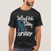 Jellyfish Sing Survivor Sea Creatures Ocean Marine T-shirt (Voorkant)