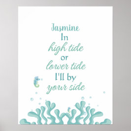 Jellyfish Tidal Comfort  Poster