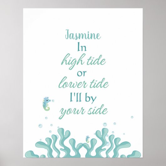 Jellyfish Tidal Comfort  Poster (Voorkant)