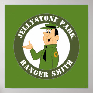 Jellystone's Ranger Smith-portret Poster