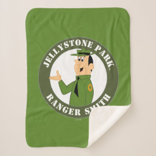 Jellystone's Ranger Smith-portret Sherpa Deken