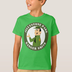 Jellystone's Ranger Smith-portret T-shirt