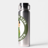 Jellystone's Ranger Smith-portret Waterfles (Achterkant)