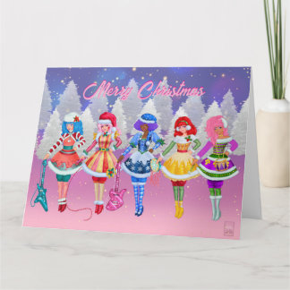 Jem & the Holograms Christmas Card Kaart