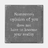 Jemandes Meinung von dir Magneet (Voorkant)