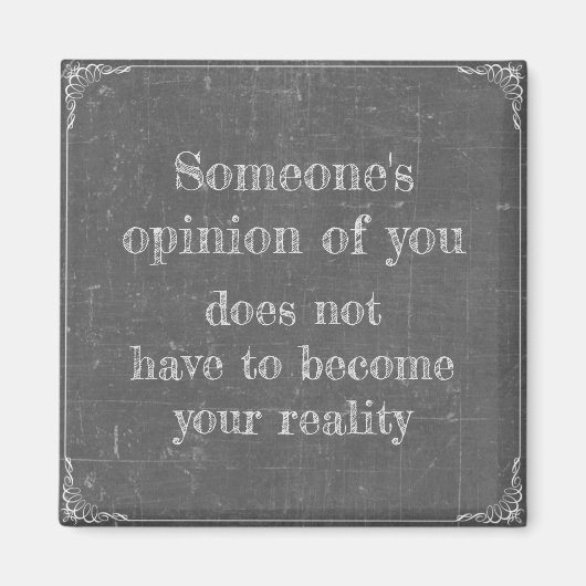 Jemandes Meinung von dir Magneet (Voorkant)