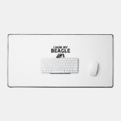 J'Embrasse Mon Beagle Donc Je Ne Choque Pas Les Ge (Clavier et souris)