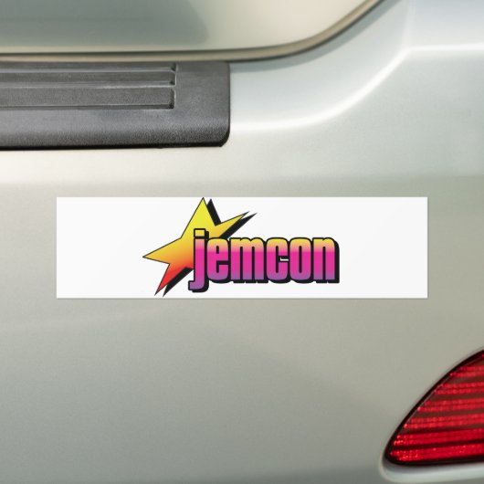 JemCon Bumpersticker (Op auto)