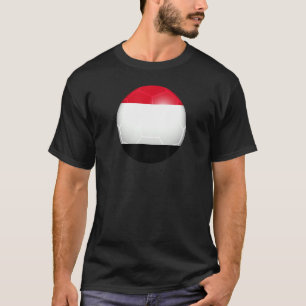 Jemen Futbol Flag T-shirt