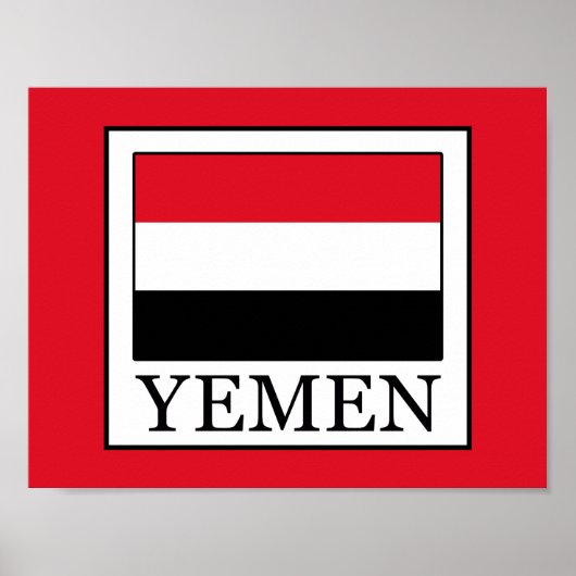 Jemen Poster (Voorkant)