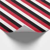 Jemen vlag cadeaupapier (Hoek)