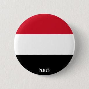 Jemen Vlag charmerend patriottisch Ronde Button 5,7 Cm