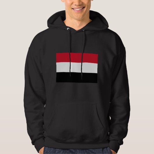 Jemen vlag hoodie (Voorkant)
