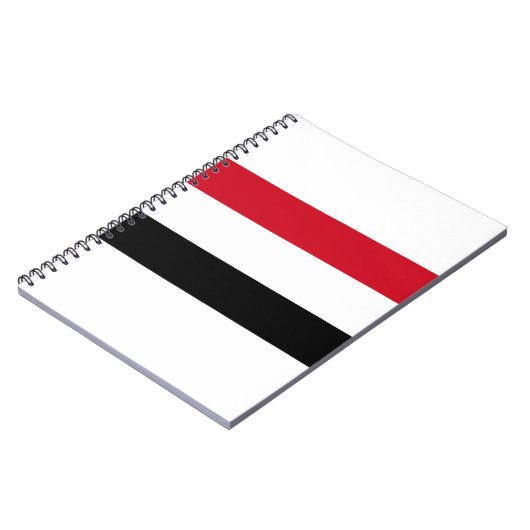 Jemen vlag notitieboek (Linkerzijde)
