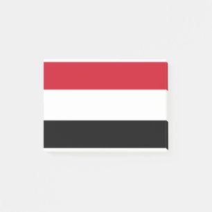 Jemen vlag post-it® notes