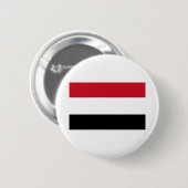 Jemen vlag ronde button 5,7 cm (Voorkant /achterkant)