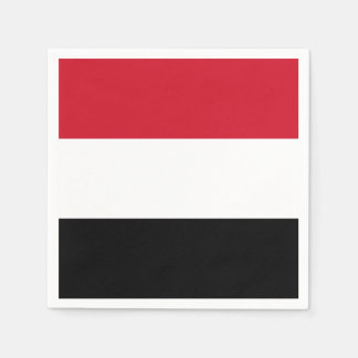 Jemen vlag servetten