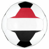 jemen vlag voetbal (Voorkant)