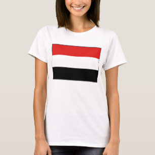 Jemen Vlag x kaart T-Shirt