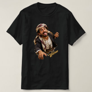 Jemenitisch erfgoed "Welkom" Cultureel Kunst T-Shi T-shirt
