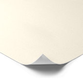 Jemima Puddle Duck Beige Background Poster (Hoek)