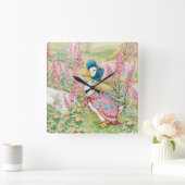 Jemima Puddle Duck bij het meer Vierkante Klok (Huis)