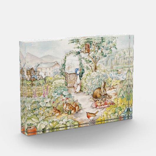 Jemima Puddle Duck in de tuin van meneer Mc Gregor Fotoblokken (Links)