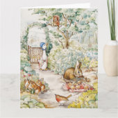 Jemima Puddle Duck in de tuin van Mr. Mc Gregor Kaart (Voorkant)