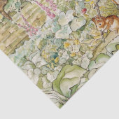 Jemima Puddle Duck in de tuin van Mr. Mc Gregor Tissuepapier (Detail)