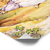 Jemima Puddle Duck loopt met Fox Perfect Poster (Hoek)