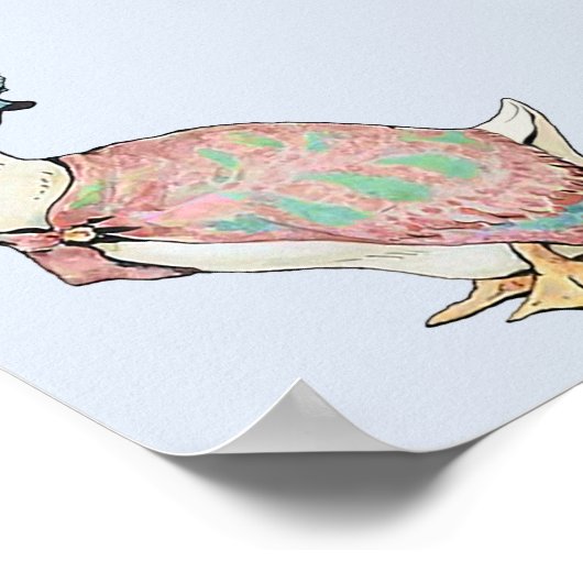 Jemima Puddle Duck Poster (Hoek)