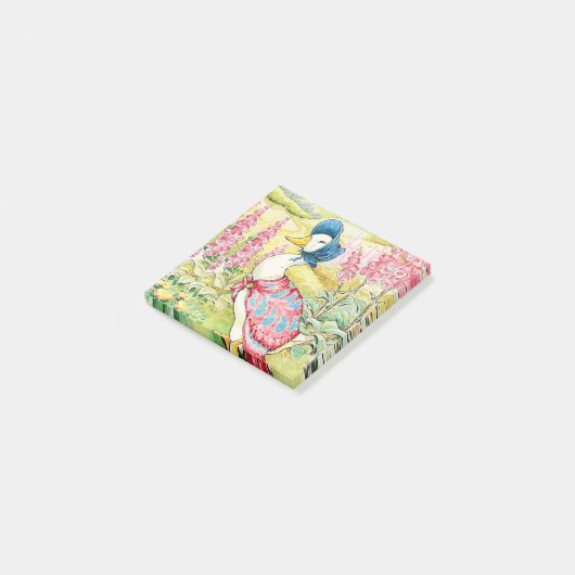 "Jemima Puddle Duck" van Beatrix Potter Post-it® Notes (Schuin)